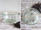 DIY Anleitung: Duftkerzen mit Lavendel gießen