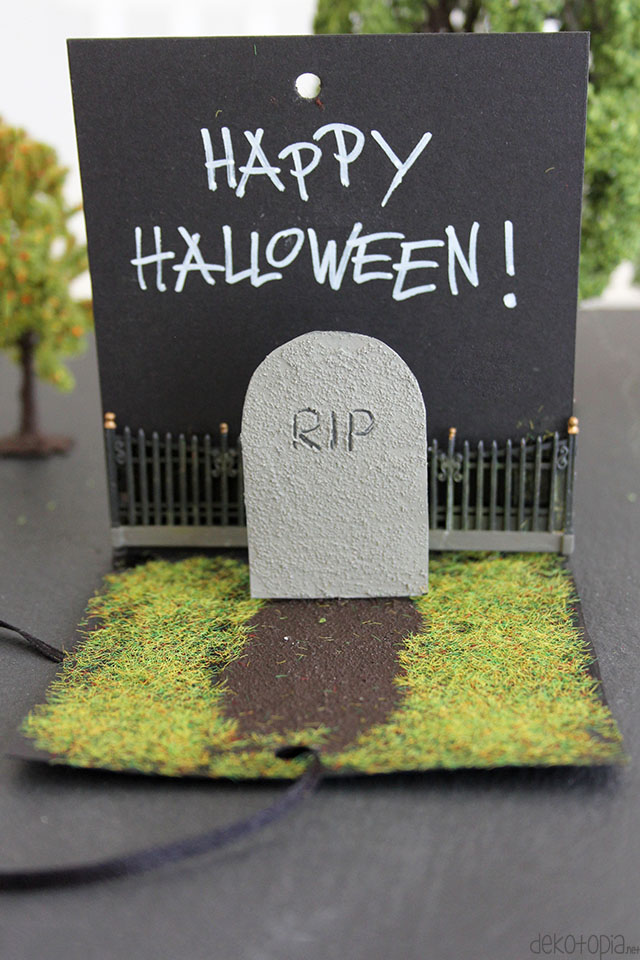 Pop-Up Karte zu Halloween