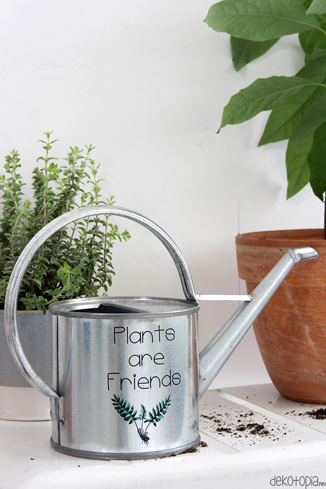 Plants are Friends: Statement Giesskanne