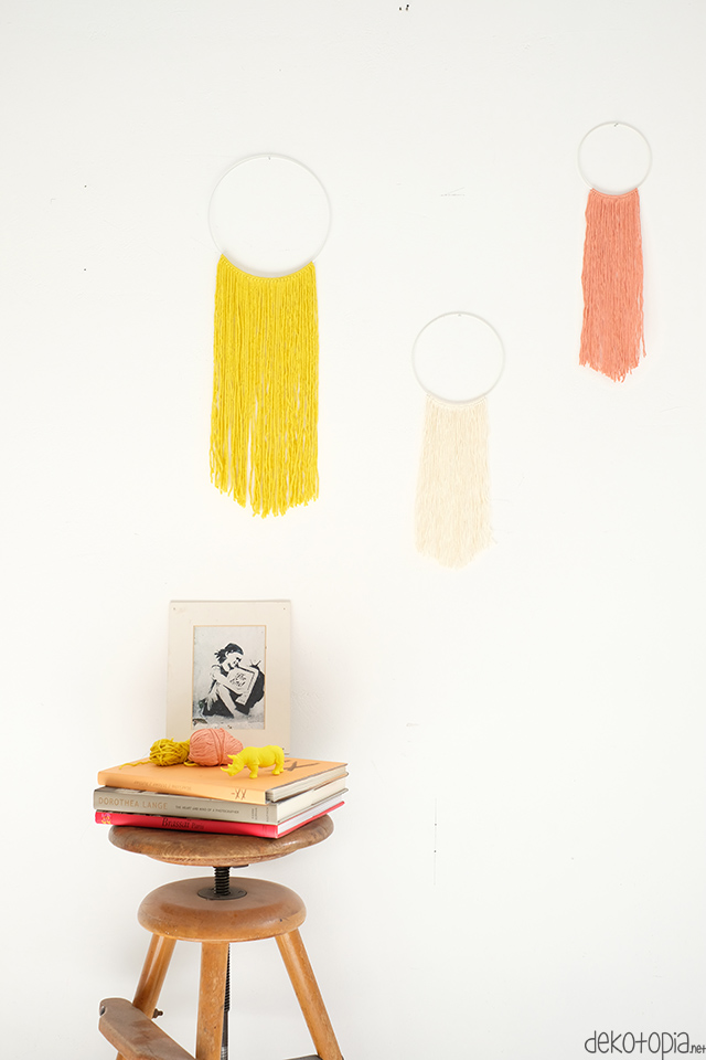 Diy Challenge Wanddeko Aus Wolle Selber Machen